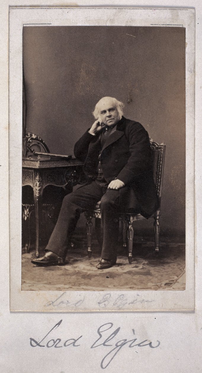 Lord Elgin, diplomatico britannico, c. 1860 da Unbekannt