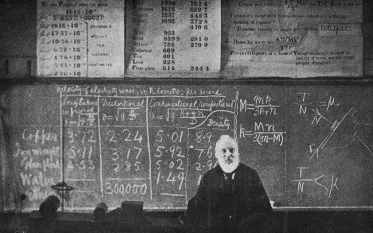 Lord Kelvin, matematico e fisico scozzese, 1899 da Unbekannt