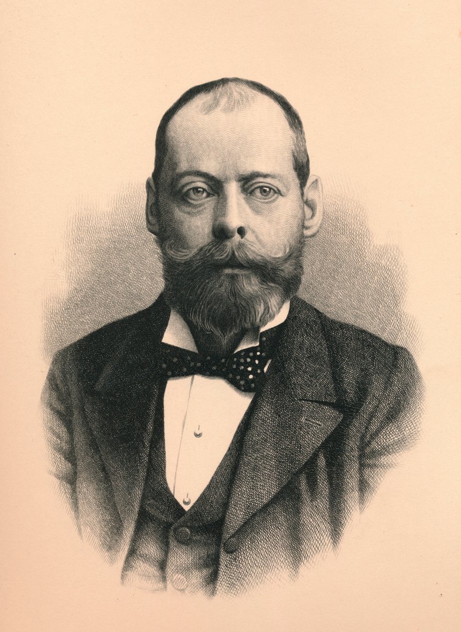 Lord Randolph Henry Spencer Churchill, statista britannico da Unbekannt
