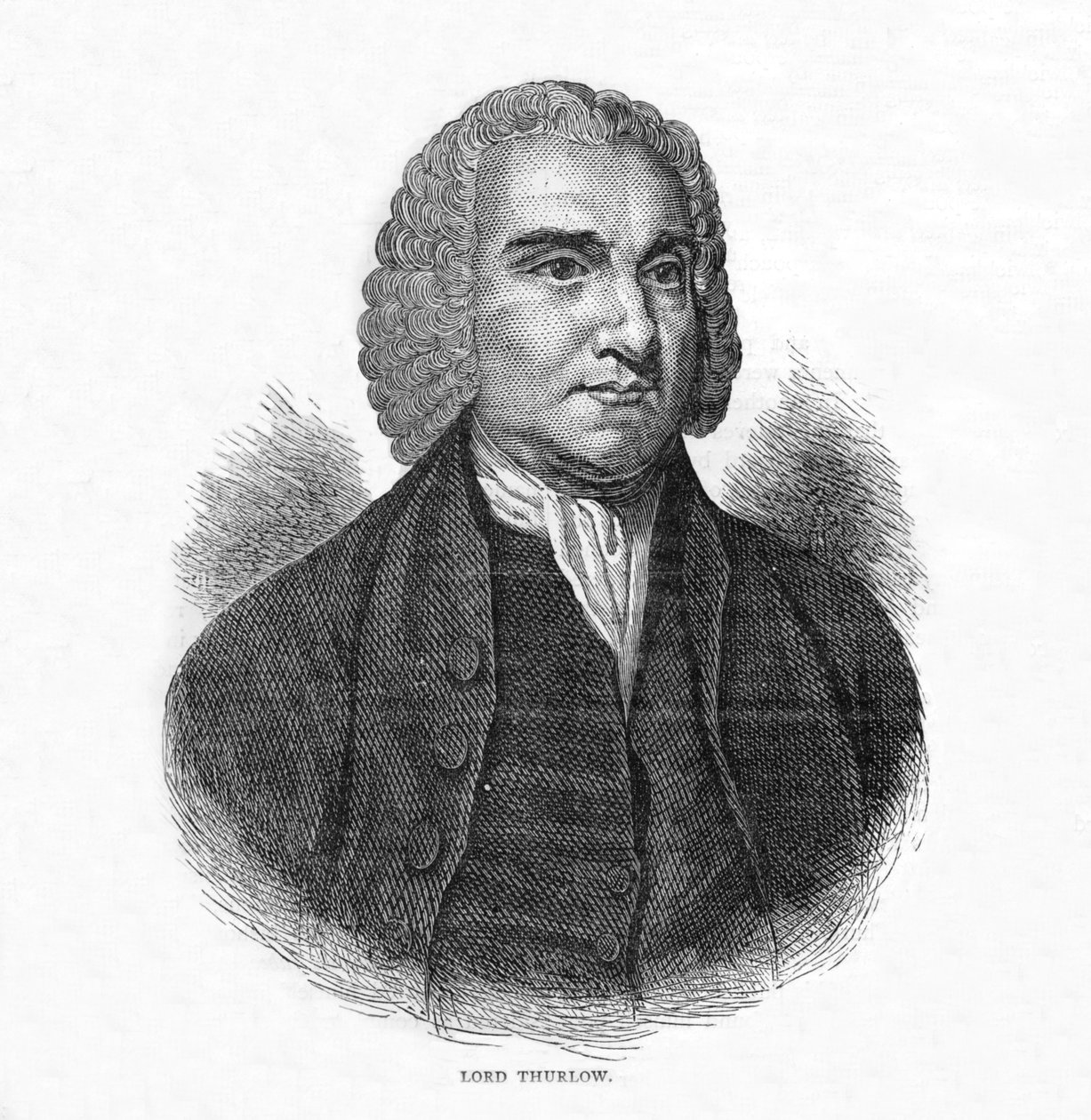 Lord Thurlow, avvocato britannico e politico Tory, c1800-1878 da Unbekannt