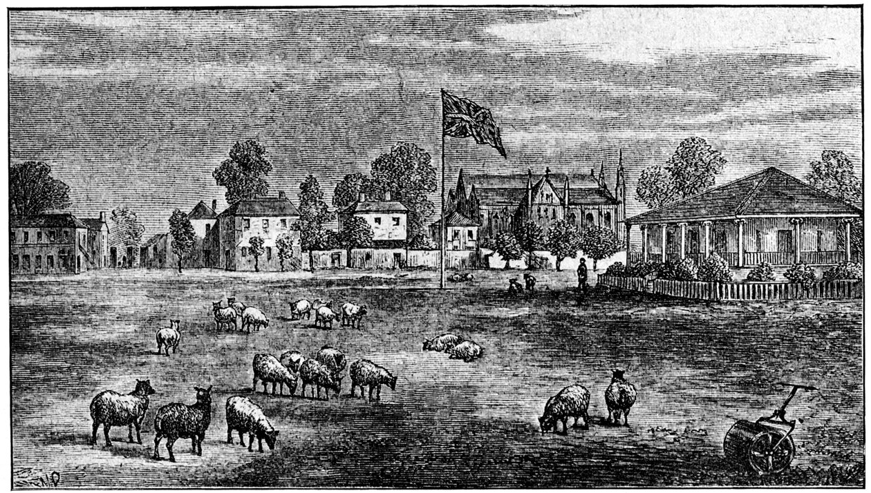 Campo da cricket dei Lords, Londra, 1836 1912 da Unbekannt