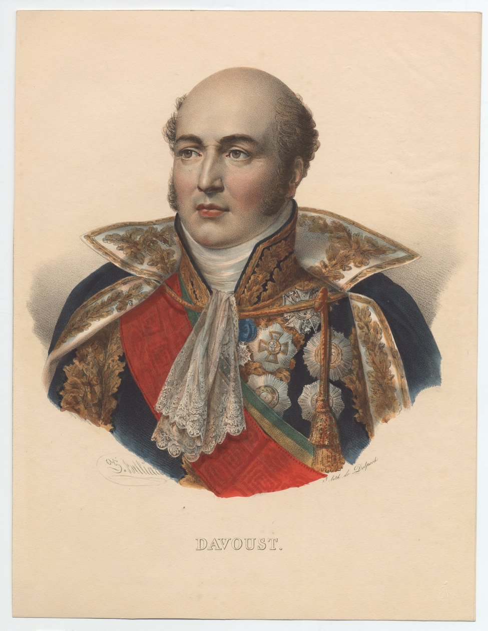 Louis-Nicolas Davout 1770-1823, Maresciallo di Francia da Unbekannt