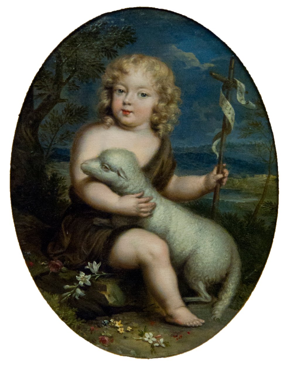 Louis Alexandre de Bourbon, conte di Tolosa 1678-1737 come Giovanni Battista, c. 1680 da Unbekannt