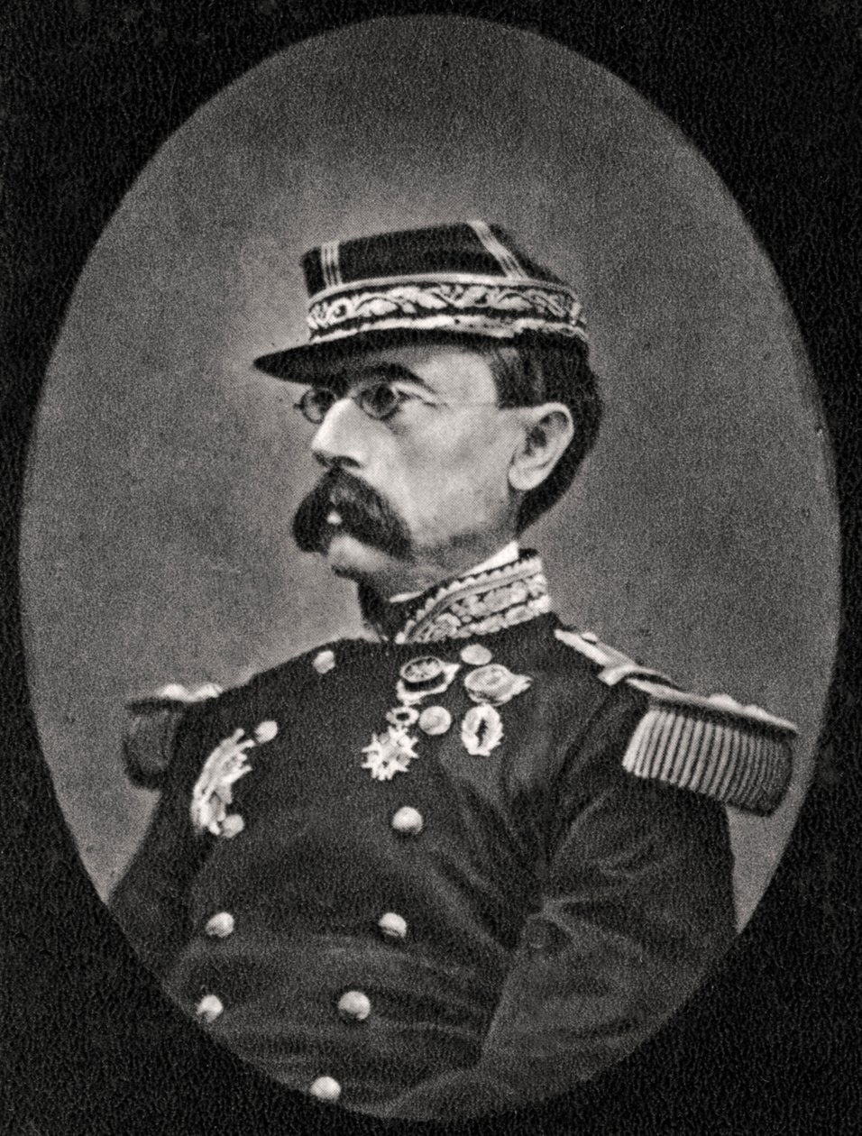 Louis Faidherbe, soldato e generale francese, 1870 da Unbekannt