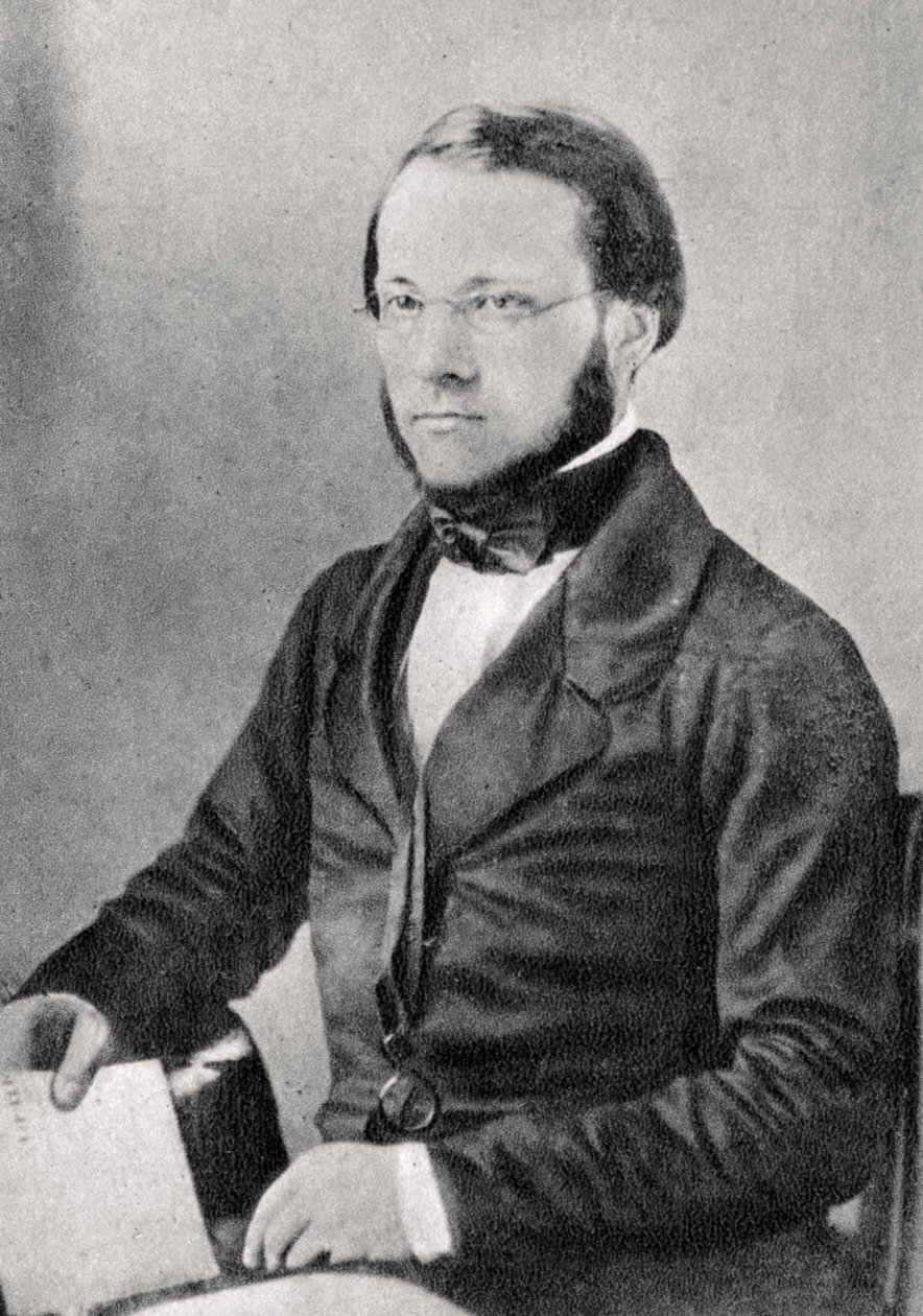Louis Pasteur, chimico e microbiologo francese, 1852 da Unbekannt