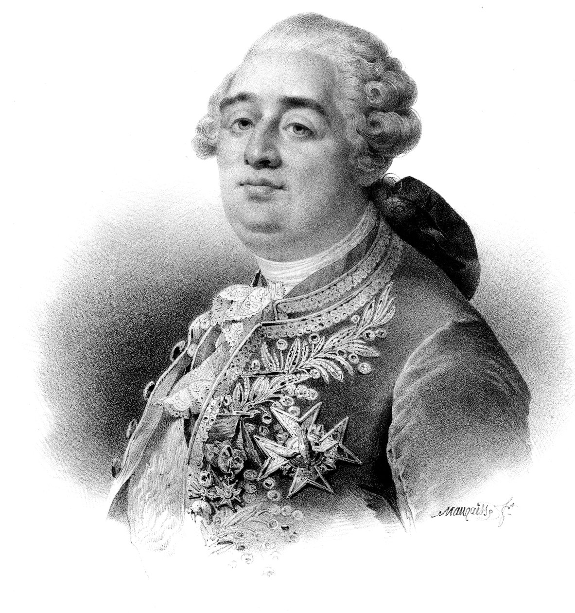 Luigi XVI, Re di Francia, 1816 da Unbekannt