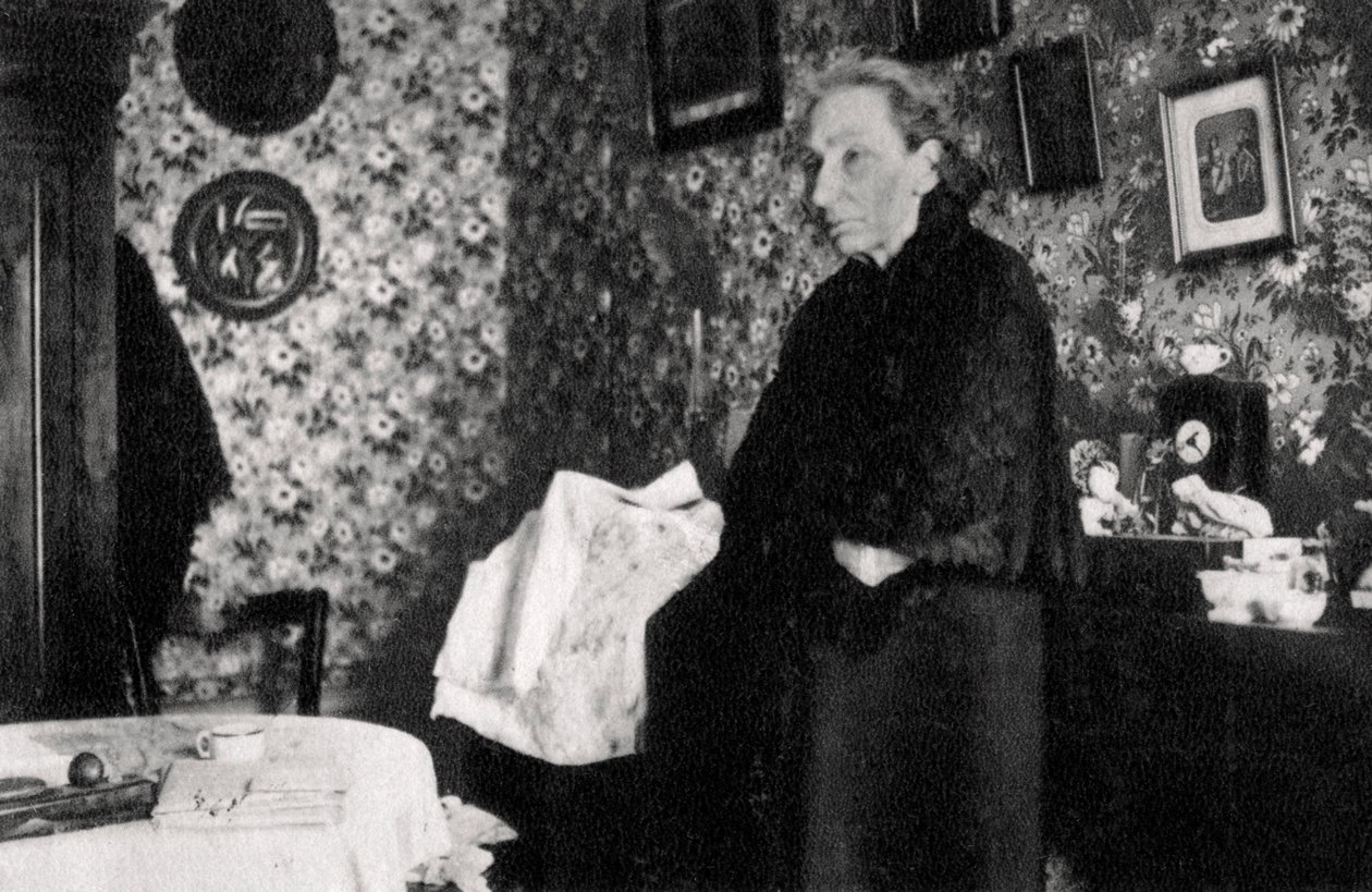 Louise Michel, insegnante, operatrice sanitaria e anarchica francese, 1899 da Unbekannt