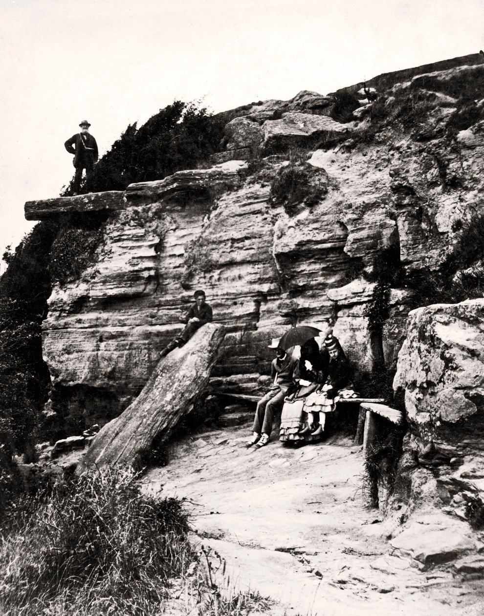Lovers Seat, Fairlight, Hastings, Sussex, c1900 da Unbekannt