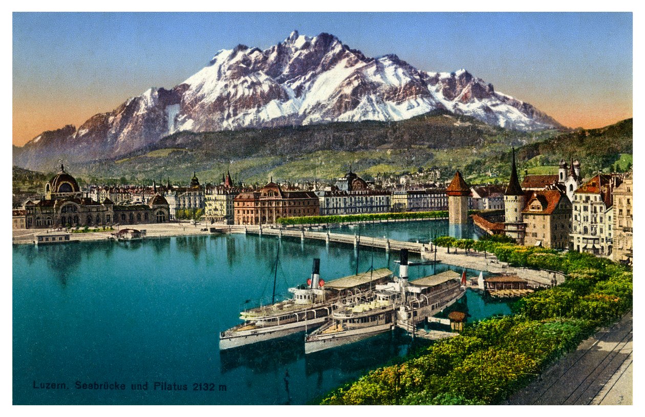Lucerna, Svizzera, XX secolo da Unbekannt