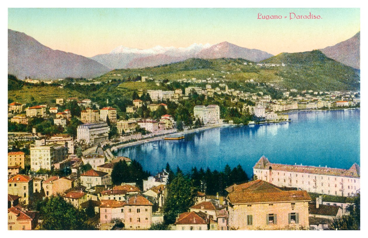 Lugano, Svizzera, XX secolo da Unbekannt