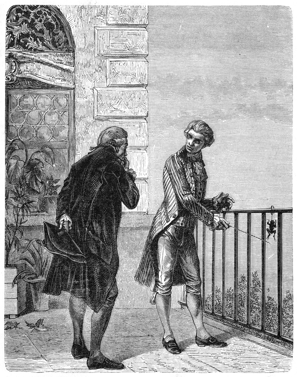 Luigi Galvani, fisiologo italiano del XVIII secolo, 1880 da Unbekannt