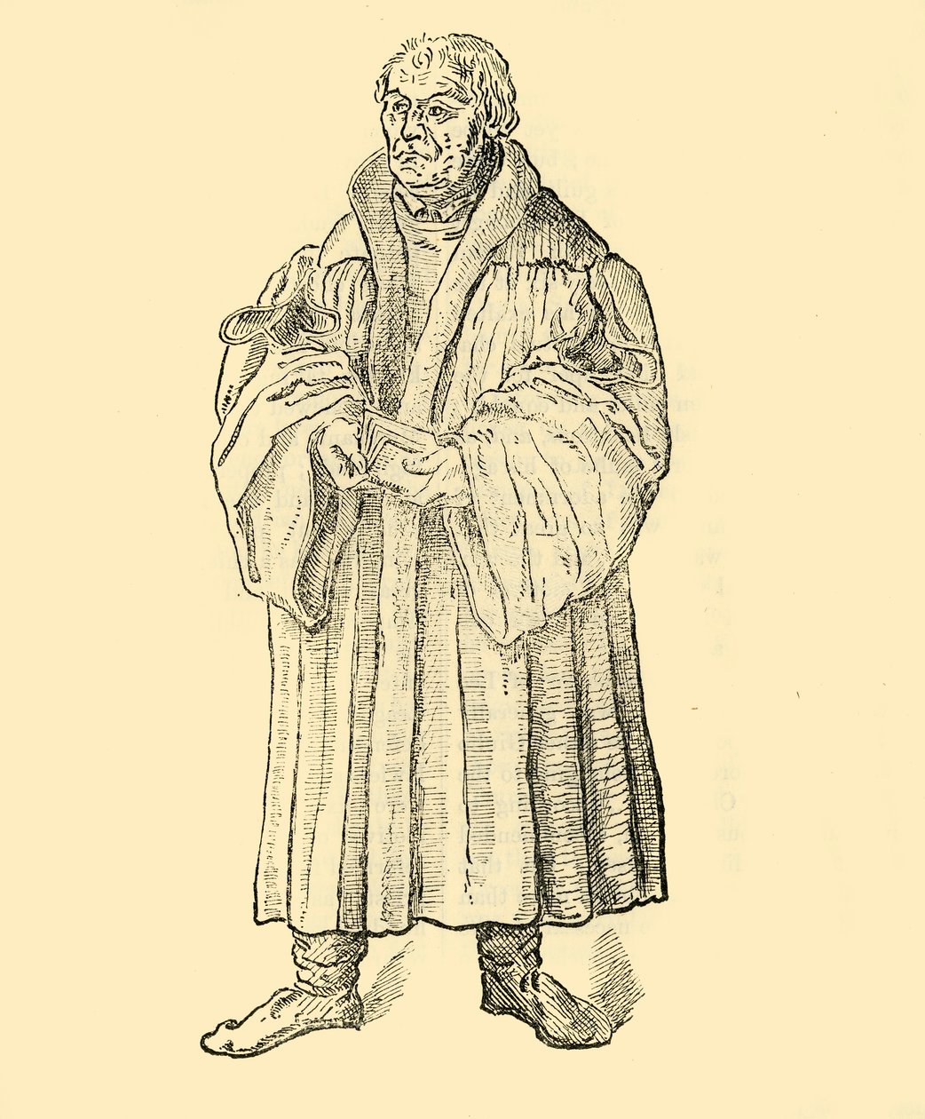 Lutero predica, c1500-1520 da Unbekannt