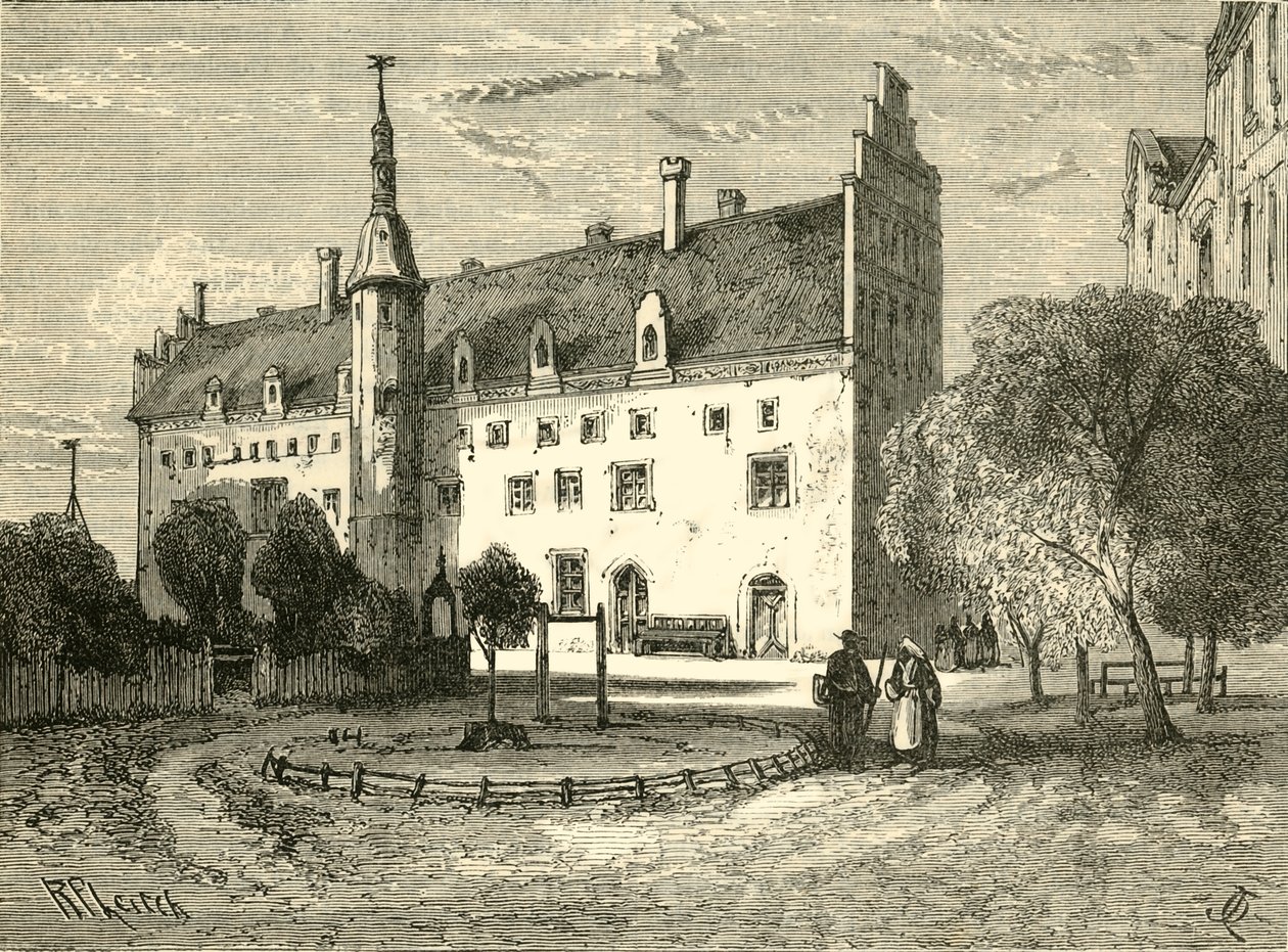 Casa di Lutero, Wittenberg, 1890 da Unbekannt