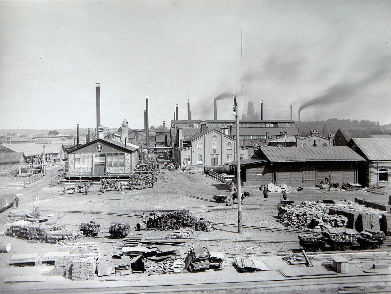 Fonderia di ferro di Lysva, Russia, 1900s da Unbekannt