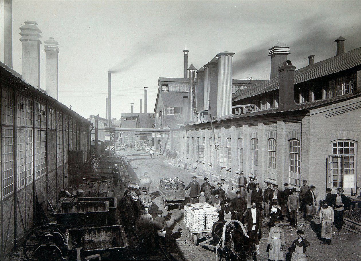 Fonderia di ferro di Lysva, Russia, 1900 da Unbekannt