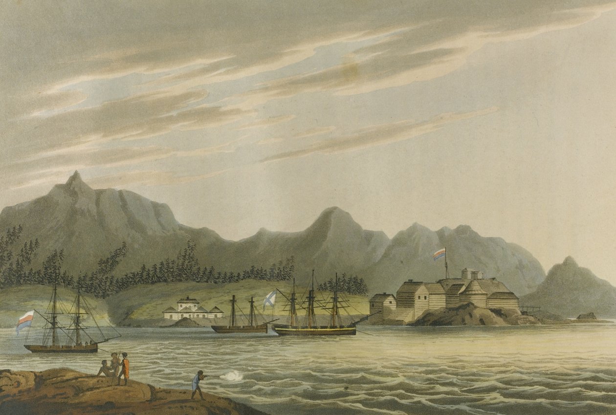 Lysyansky: Un viaggio intorno al mondo negli anni 1803-06, sulla nave Neva da Unbekannt