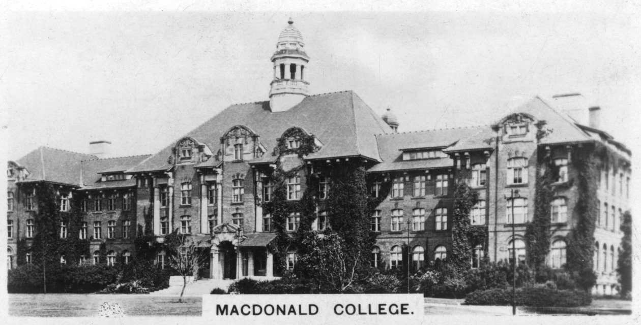 MacDonald College, Montreal, Canada da Unbekannt