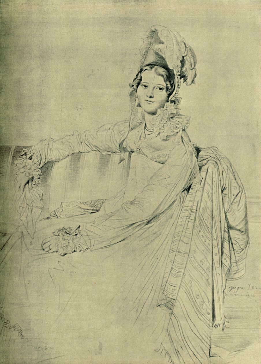 Madame Destouches, 1816, 1903 da Unbekannt