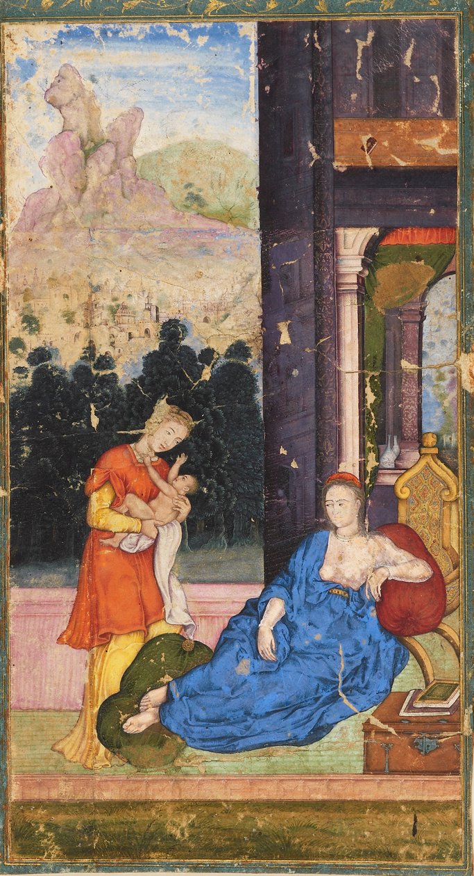 Madonna con bambino, inizio XVII secolo da Unbekannt