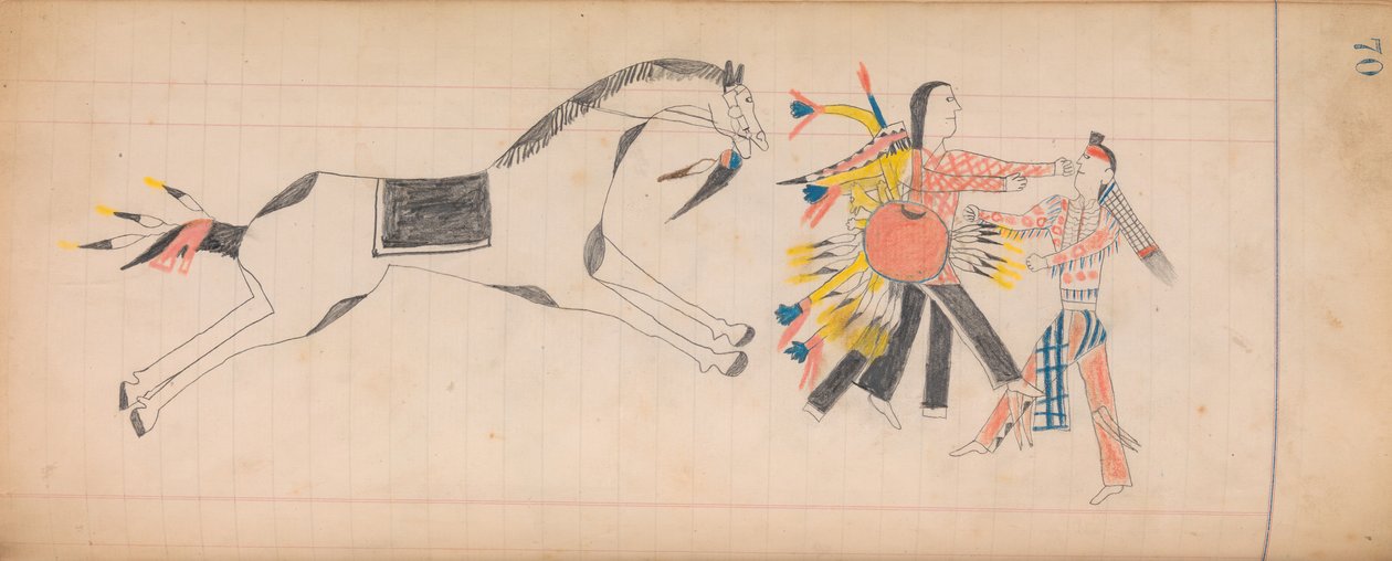 Maffet Ledger: Disegno, ca. 1874-81 da Unbekannt