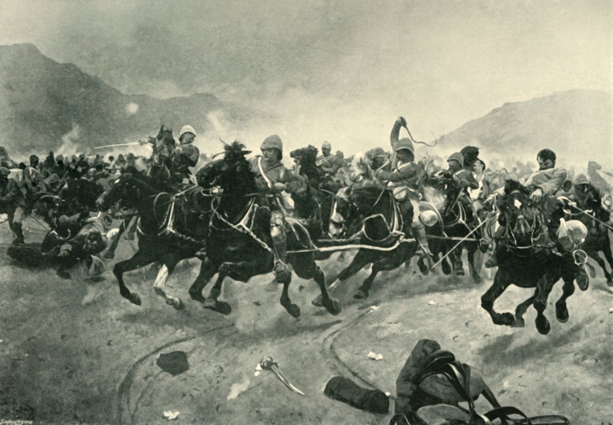 Maiwand - Salvare i cannoni, 1901 da Unbekannt