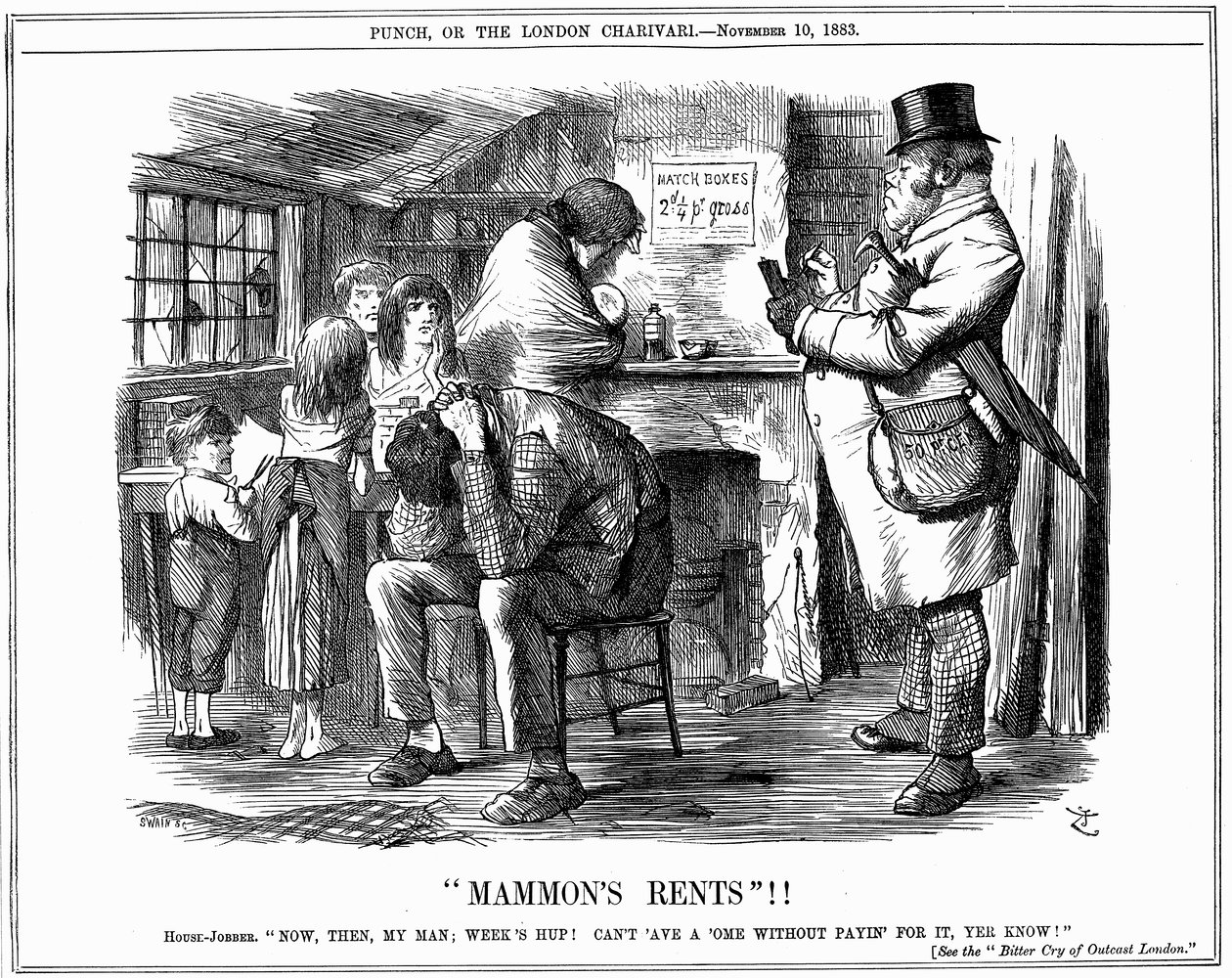 Mammons Rents, 1883 da Unbekannt