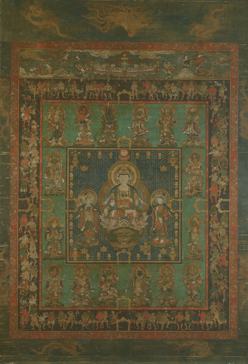 Mandala di Hannya Bosatsu da Unbekannt
