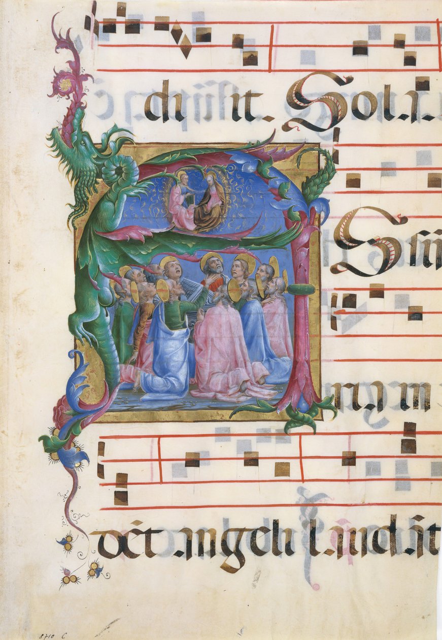 Illuminazione del manoscritto con l