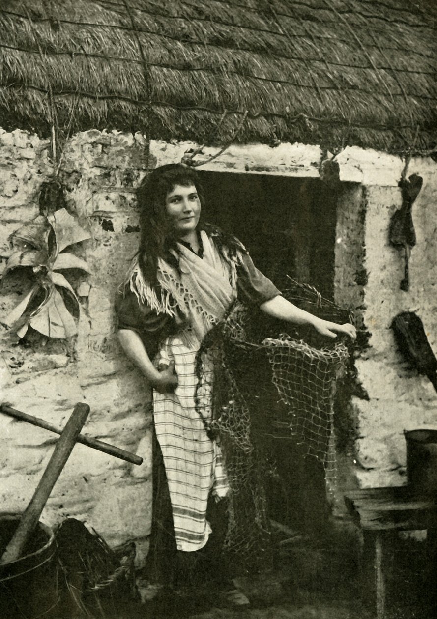 Figlia del pescatore di Manx, 1901 da Unbekannt