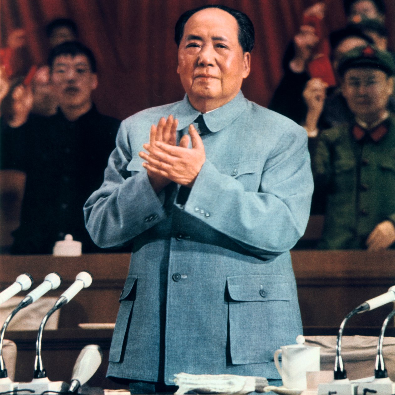 Mao Zedong, leader comunista cinese, 1960 da Unbekannt