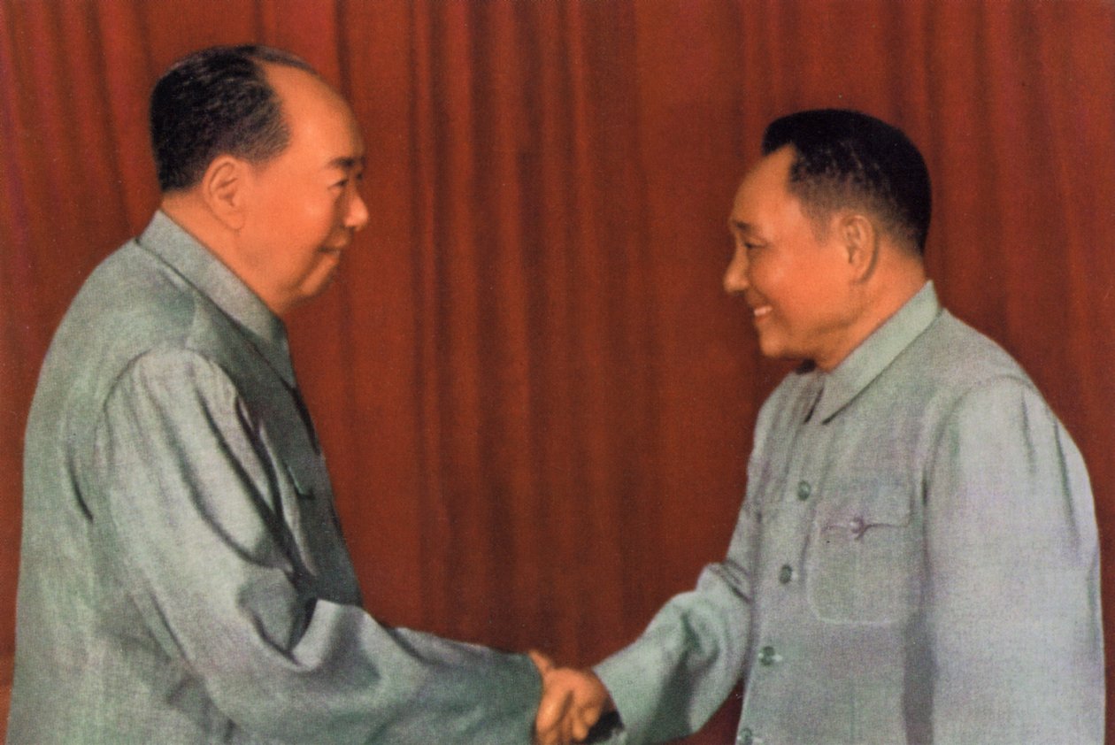 Mao Zedong e Deng Xiaoping, leader comunisti cinesi, c1960s da Unbekannt