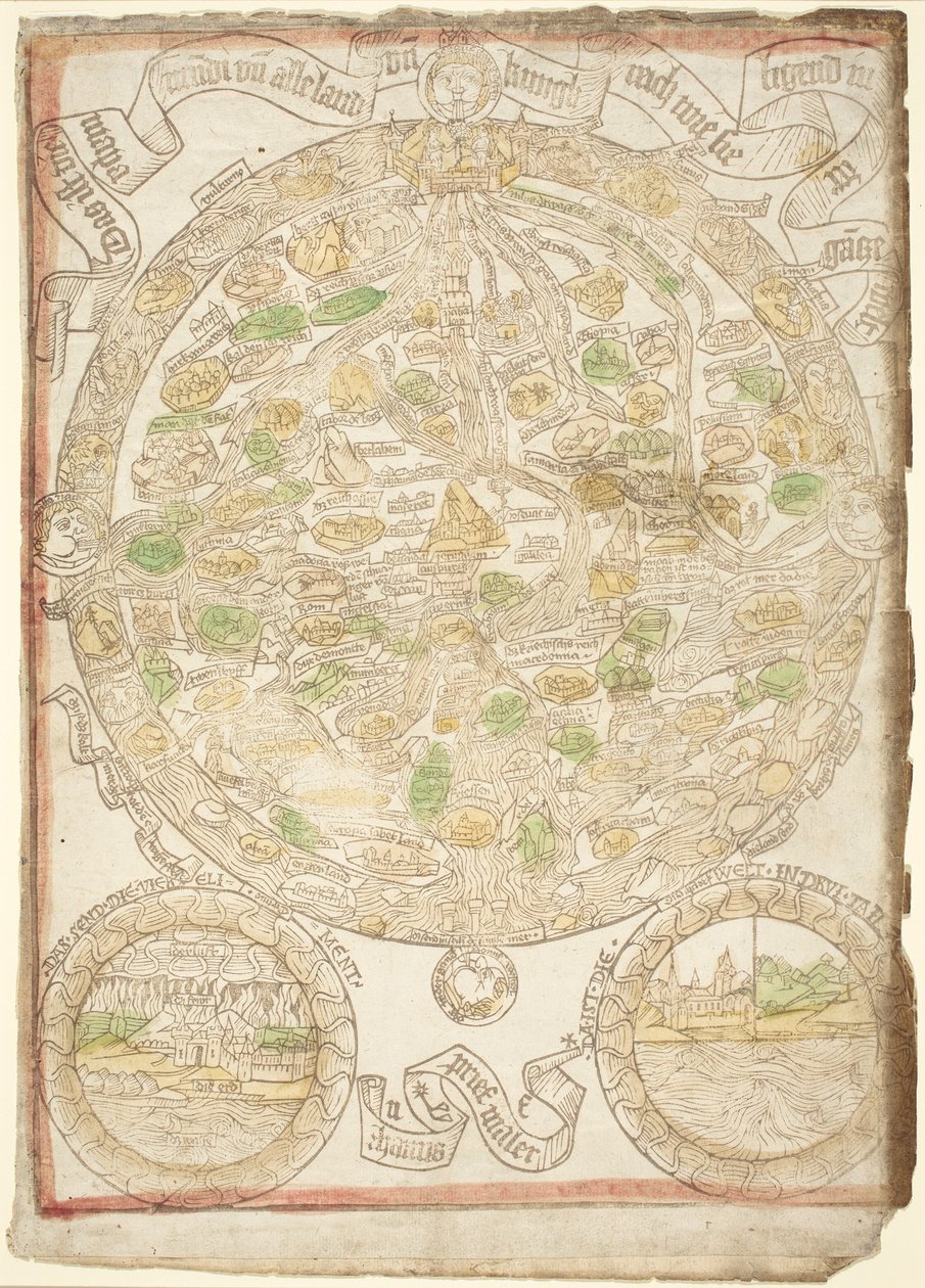 Mappa del Mondo da Unbekannt