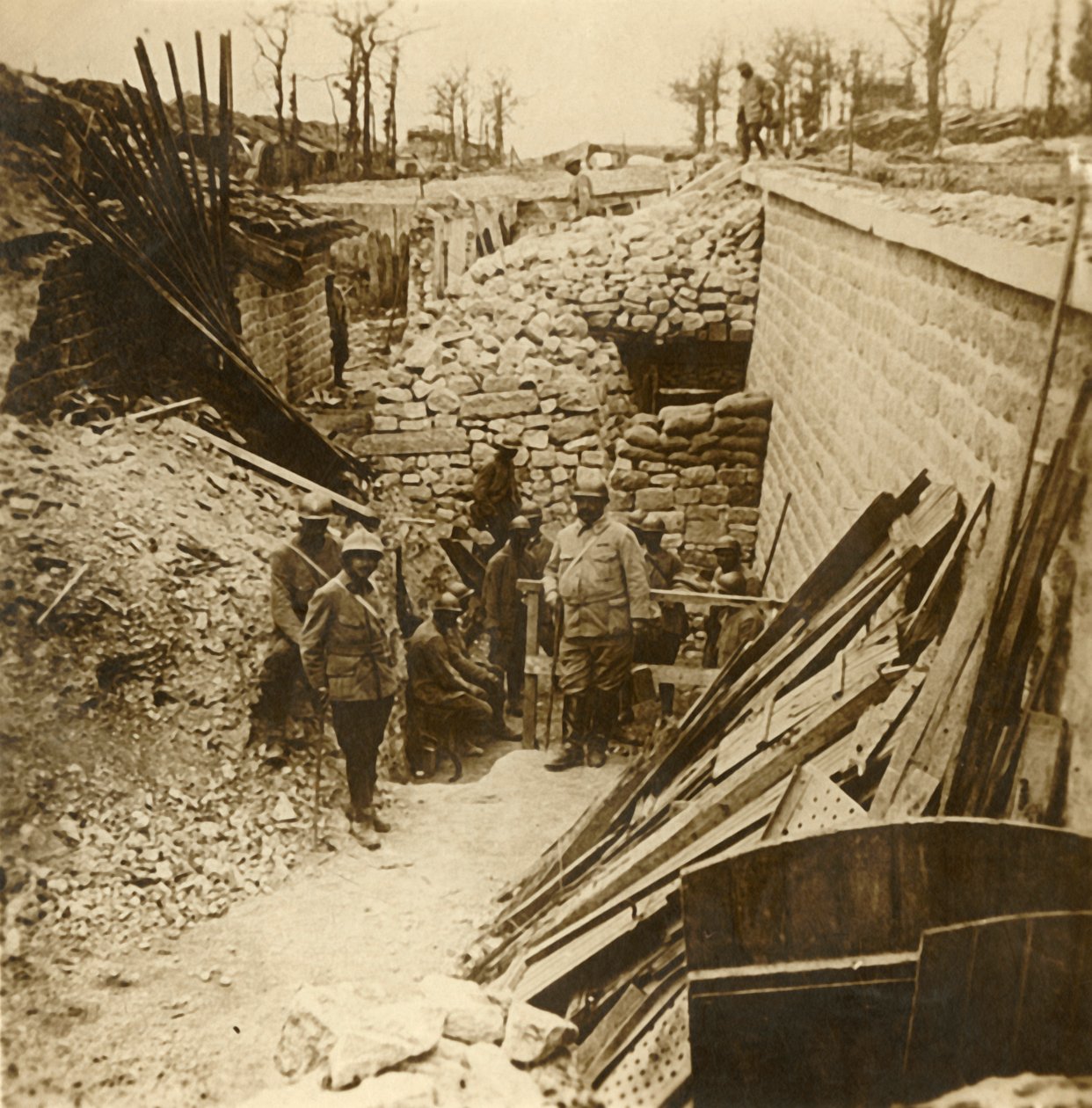 Caserme Marceau, Verdun, Francia settentrionale, 1916 da Unbekannt
