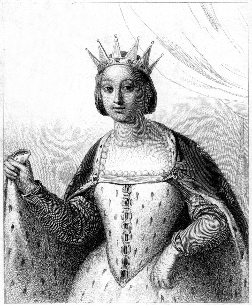 Margherita di Provenza, Regina Consorte di Luigi IX di Francia da Unbekannt
