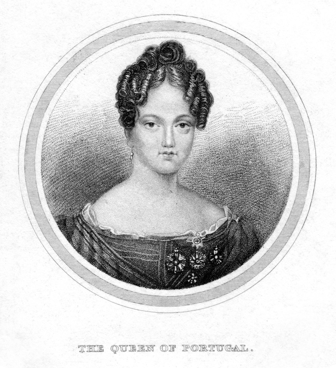 Maria II del Portogallo, 19° secolo da Unbekannt