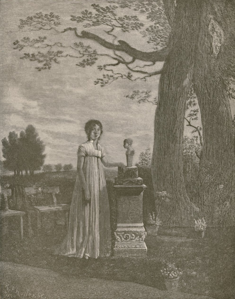 Marie-Julie Clary, moglie di Giuseppe Bonaparte, Regina di Spagna, c1806-1808, 1896 da Unbekannt