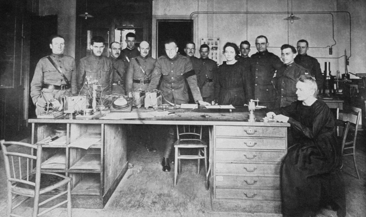 Marie Curie, fisica francese di origine polacca, all