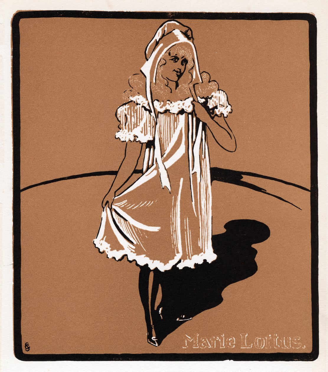Marie Loftus 1857-1940, star del music hall scozzese, fine XIX secolo da Unbekannt