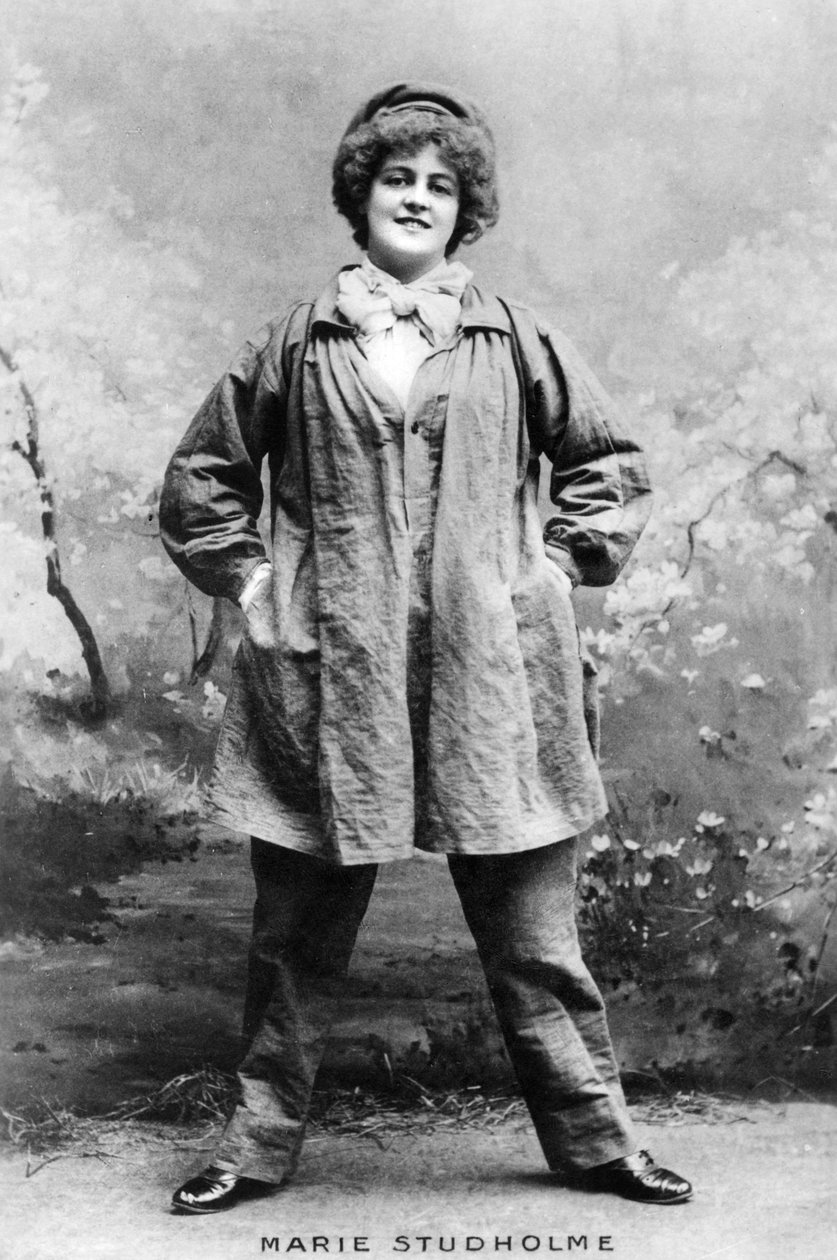 Marie Studholme 1875-1930, attrice inglese, 1900 da Unbekannt