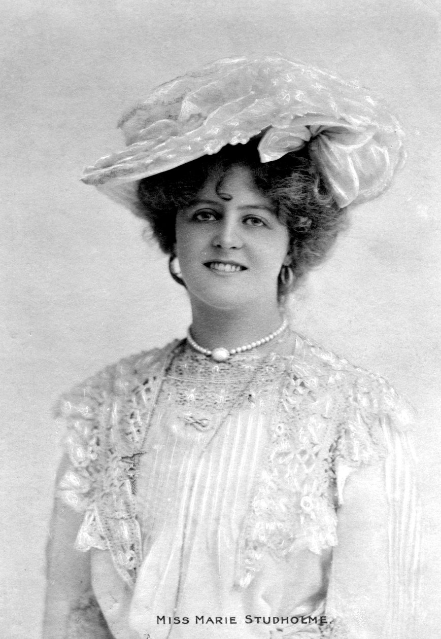 Marie Studholme 1875-1930, attrice inglese, 1903 da Unbekannt