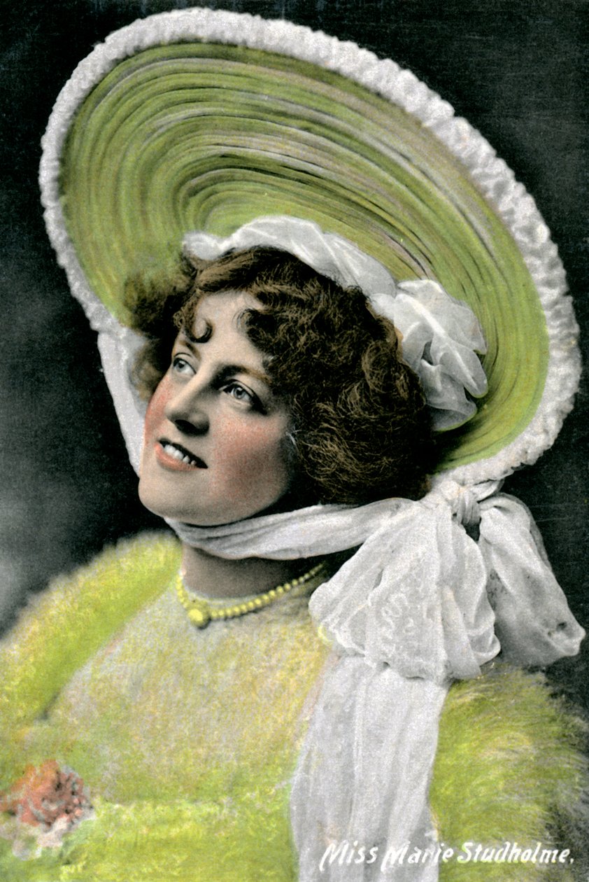 Marie Studholme 1875-1930, attrice inglese, 1906 da Unbekannt