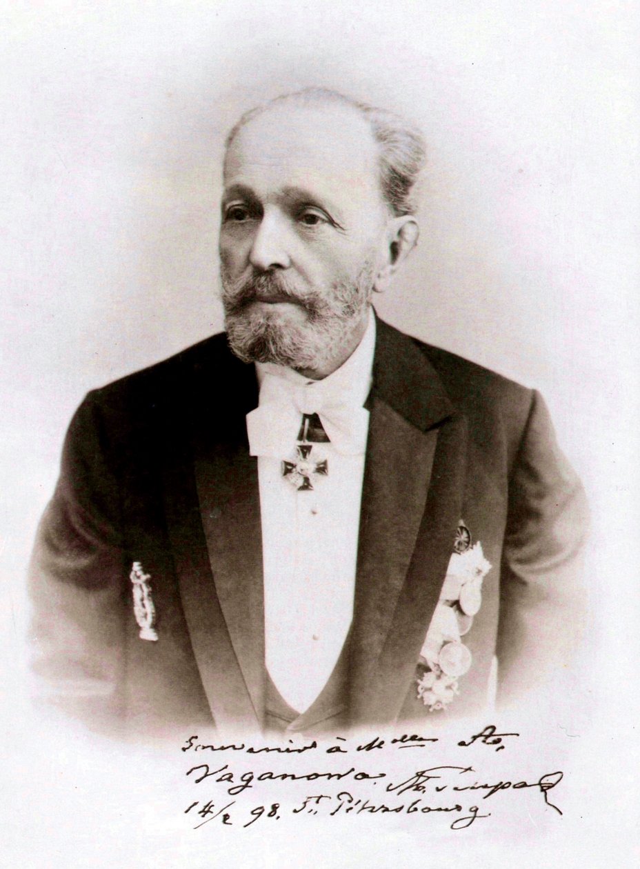 Marius Petipa, ballerino e coreografo russo, 1898 da Unbekannt