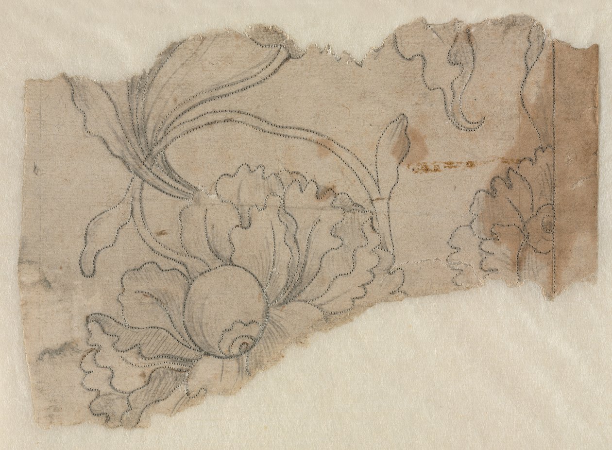 Design di intarsio, c. 1730 da Unbekannt