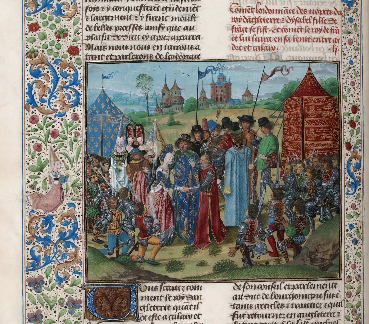 Matrimonio di Isabella di Valois e Riccardo II da Unbekannt