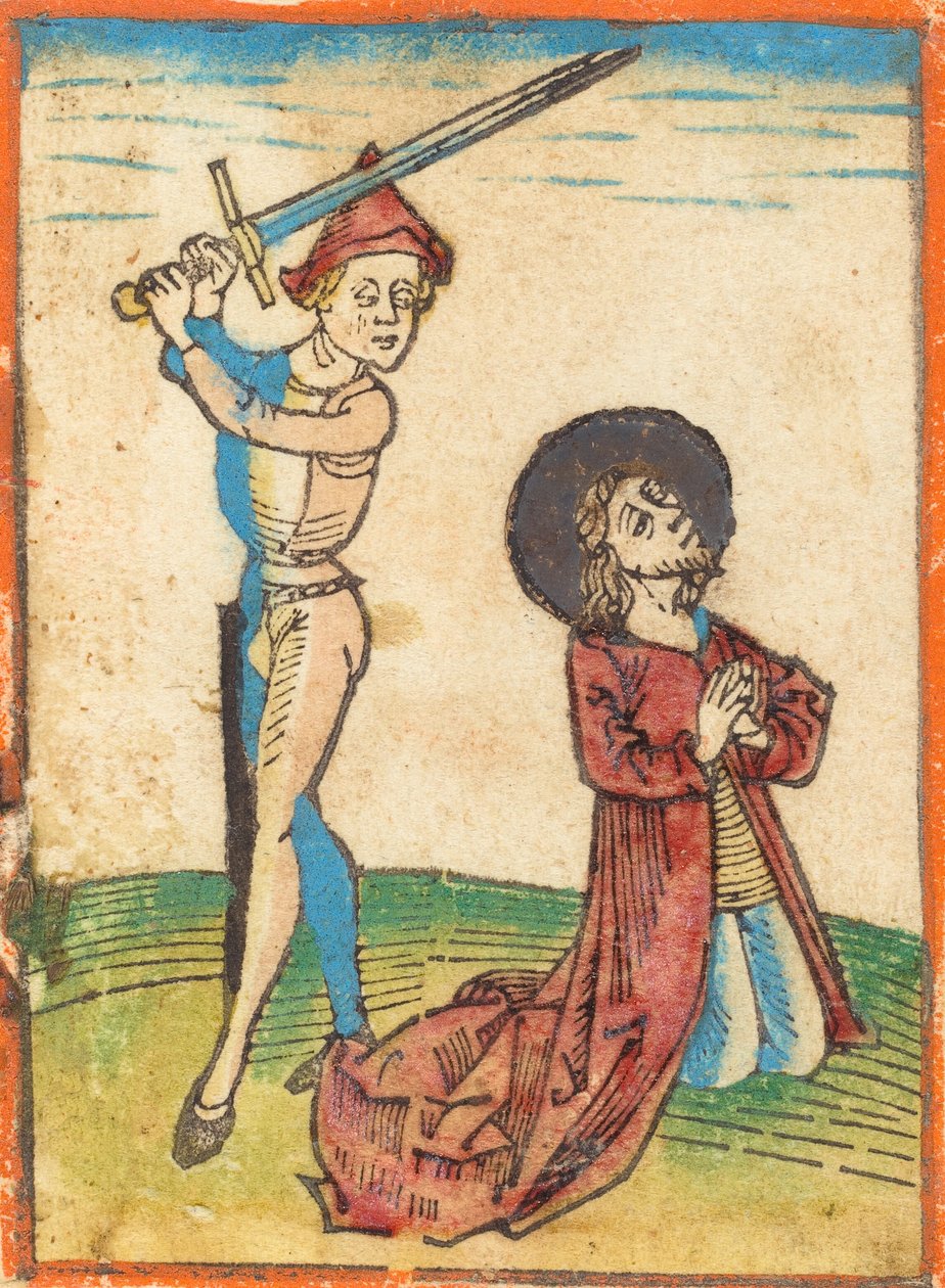 Martirio di un santo da Unbekannt