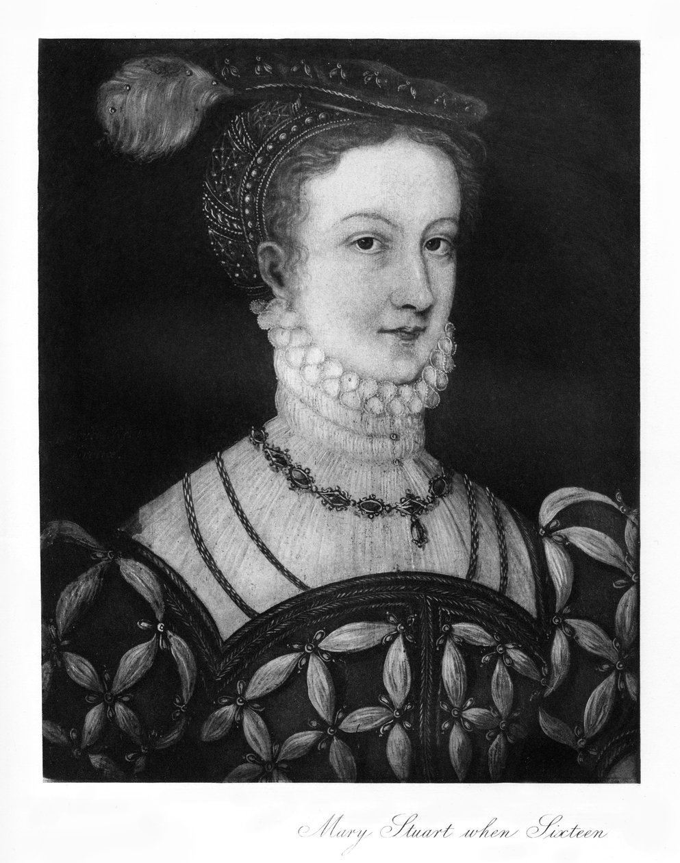 Maria Stuarda a sedici anni, 1907 da Unbekannt
