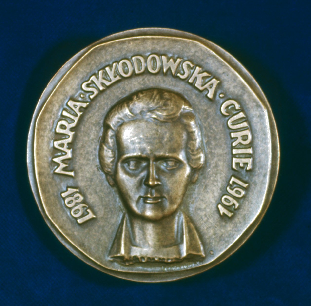 Medaglia commemorativa di Marie Sklodowska Curie, fisica franco-polacca, 1967 da Unbekannt