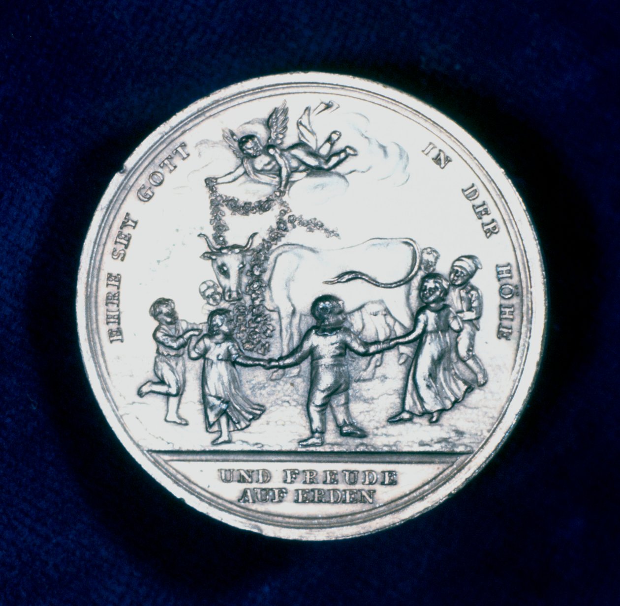 Medaglia commemorativa della scoperta della vaccinazione contro il vaiolo nel 1796-1800 da Unbekannt
