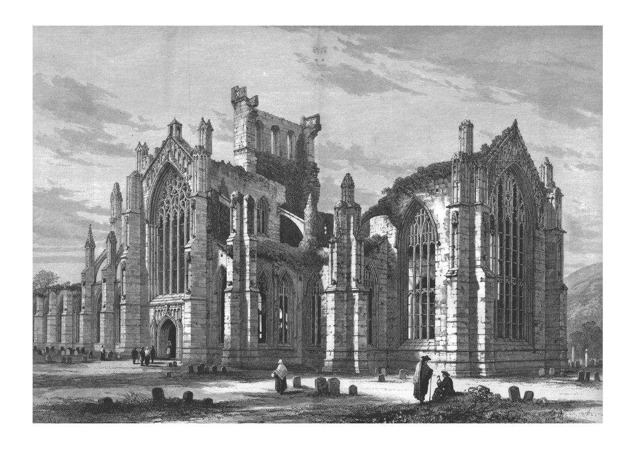 Abbazia di Melrose da Unbekannt