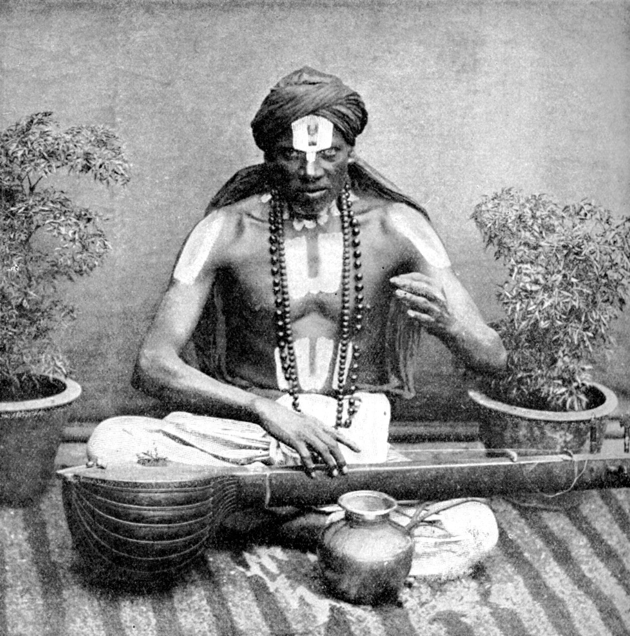 Mendicità adottata in nome di Vishnu, India, 1922 da Unbekannt